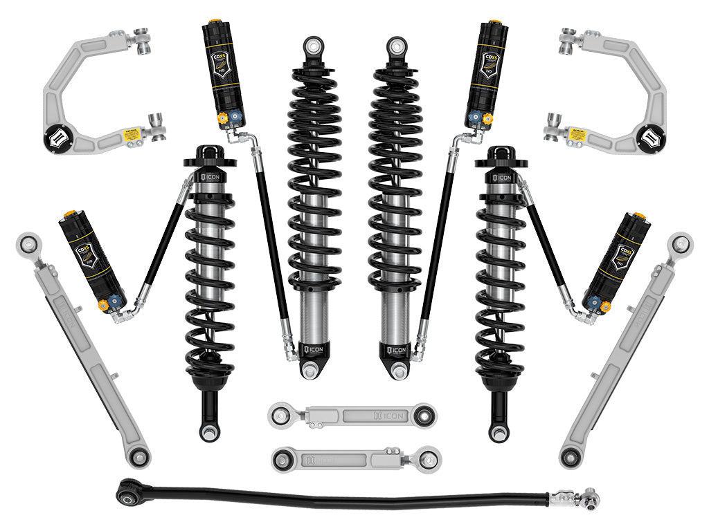 2021-2023 Ford Bronco Sasquatch 2-3 Inch Lift Stage 7 Suspension System CDXS Billet Icon Vehicle Dynamics