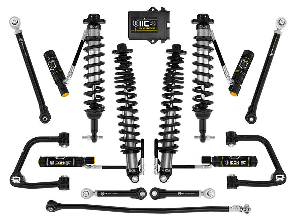 2021-2023 Ford Bronco Sasquatch 2-3 Inch Lift Suspension System Billet Heavy Rate Rear Spring Icon Vehicle Dynamics