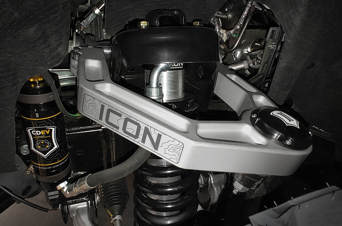 2021-2023 Ford Bronco Sasquatch 2-3 Inch Lift Suspension System Billet Heavy Rate Rear Spring Icon Vehicle Dynamics