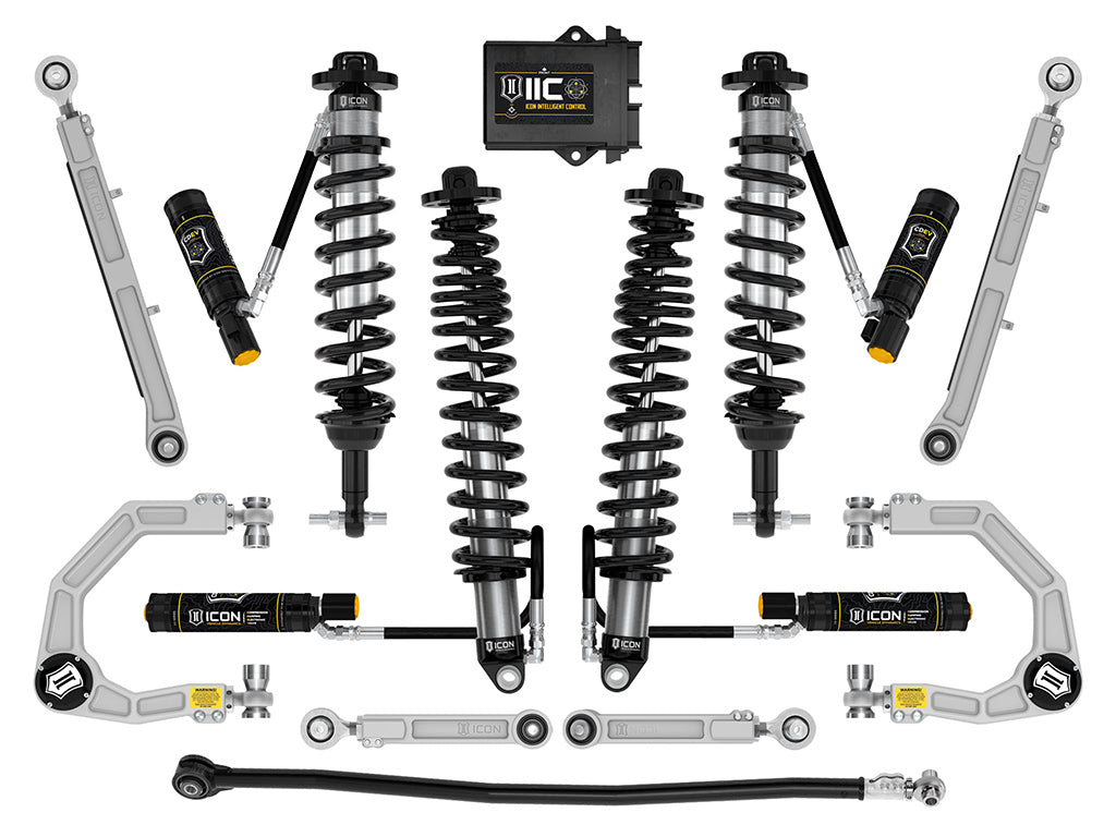 2021-2023 Ford Bronco Sasquatch 2-3 Inch Lift Suspension System Billet Heavy Rate Rear Spring Icon Vehicle Dynamics