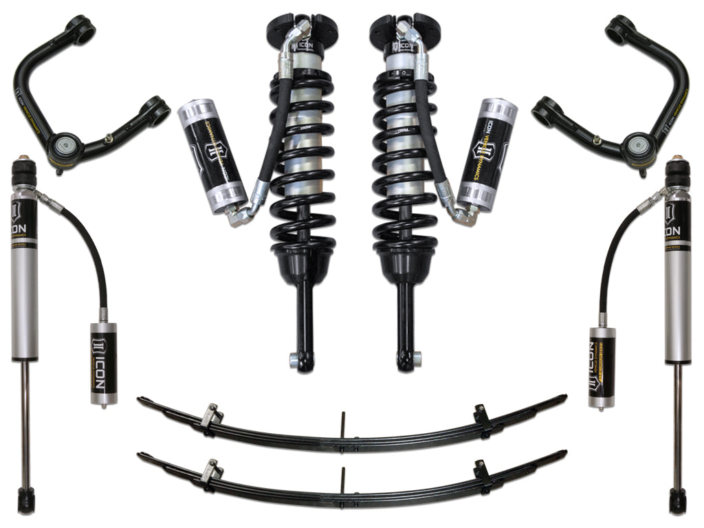 2005-2015 Toyota Tacoma 0-3.5 Inch Lift 2016-2023 Tacoma 0-2.75 Inch Lift Suspension System Icon Vehicle Dynamics