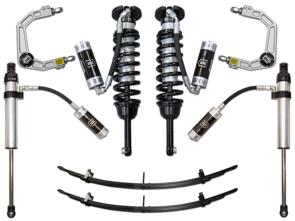 2005-2015 Toyota Tacoma 0-3.5 Inch Lift 2016-2023 Tacoma 0-2.75 Inch Lift Suspension System Icon Vehicle Dynamics