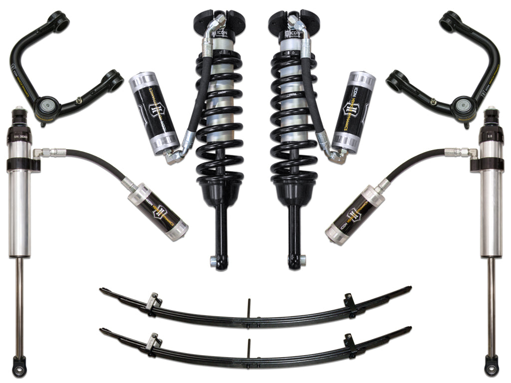 2005-2015 Toyota Tacoma 0-3.5 Inch Lift 2016-2023 Tacoma 0-2.75 Inch Lift Suspension System Icon Vehicle Dynamics