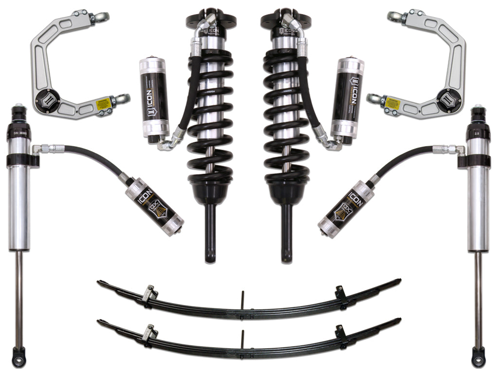2005-2015 Toyota Tacoma 0-3.5 Inch Lift 2016-2023 Tacoma 0-2.75 Inch Lift Suspension System Icon Vehicle Dynamics