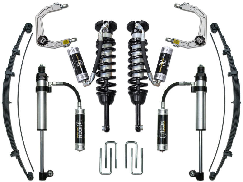 2005-2015 Toyota Tacoma 0-3.5 Inch Lift 2016-2023 Tacoma 0-2.75 Inch Lift Suspension System Icon Vehicle Dynamics