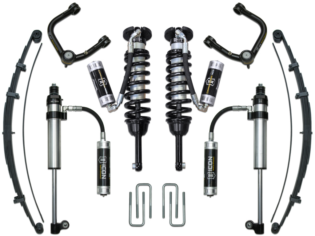 2005-2015 Toyota Tacoma 0-3.5 Inch Lift 2016-2023 Tacoma 0-2.75 Inch Lift Suspension System Icon Vehicle Dynamics