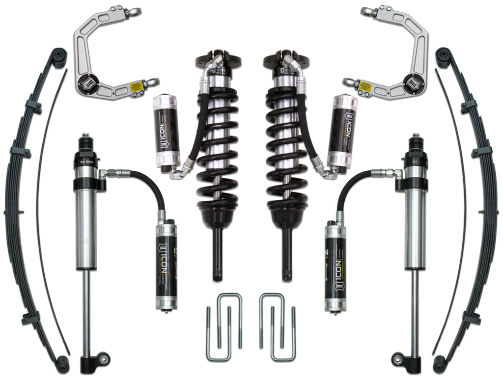2005-2015 Toyota Tacoma 0-3.5 Inch Lift 2016-2023 Tacoma 0-2.75 Inch Lift Suspension System Icon Vehicle Dynamics