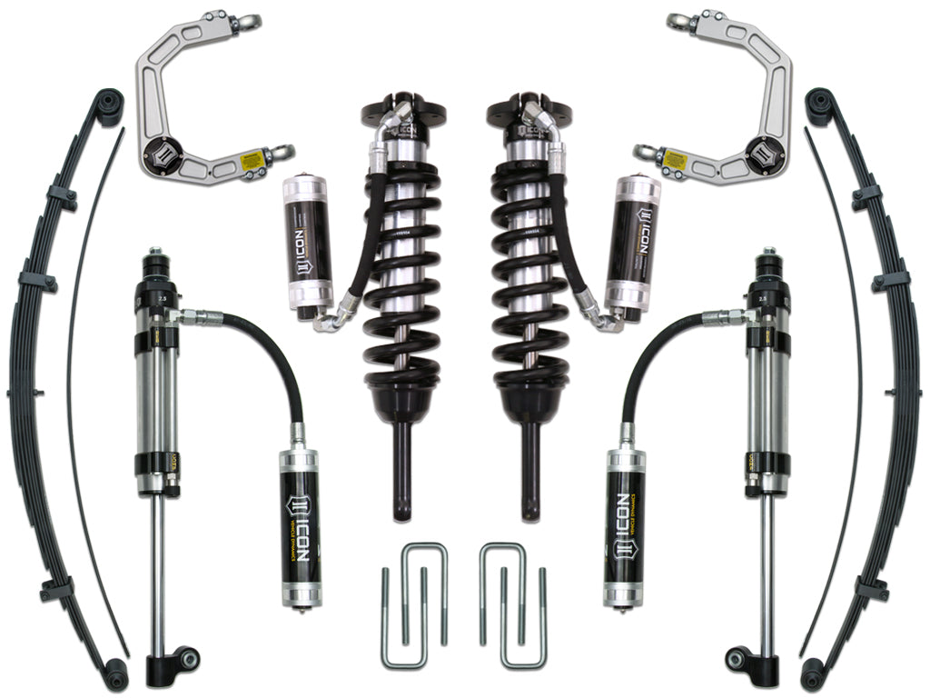2005-2015 Toyota Tacoma 0-3.5 Inch Lift 2016-2023 Tacoma 0-2.75 Inch Lift Suspension System Icon Vehicle Dynamics