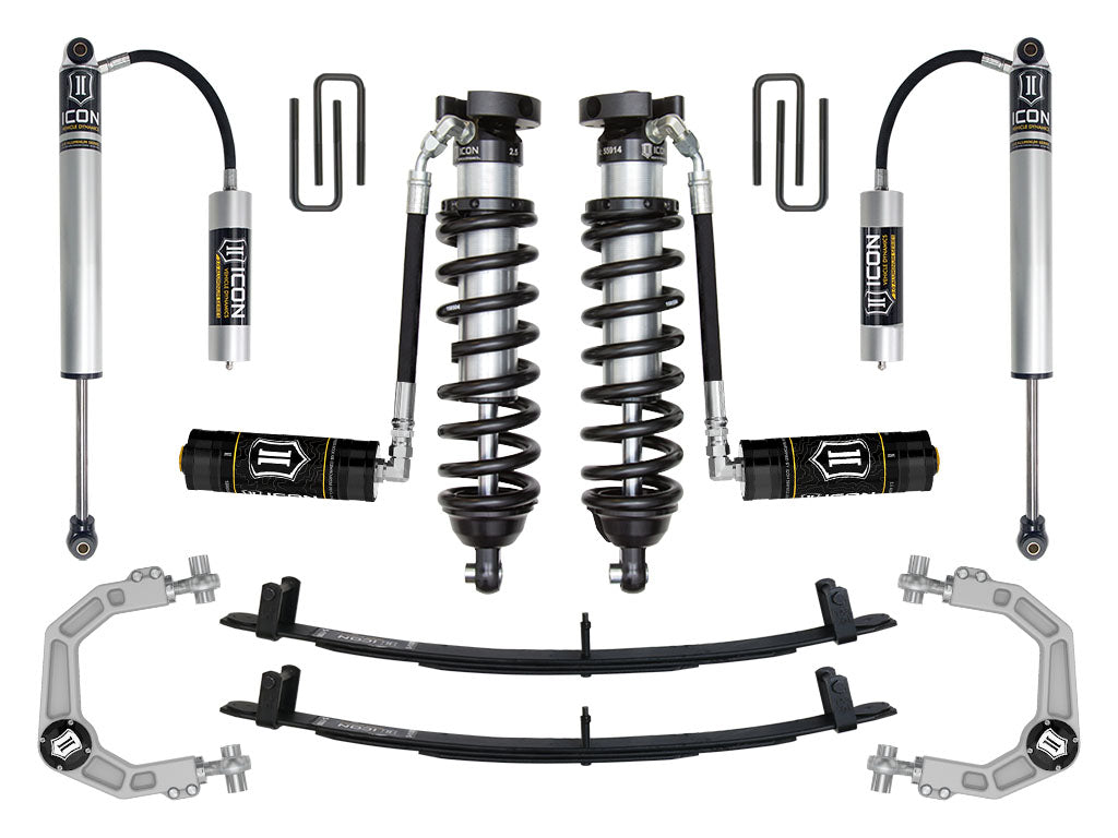 1995.5-04 Toyota Tacoma 0-3 Inch Lift Suspension System Billet UCA Icon Vehicle Dynamics