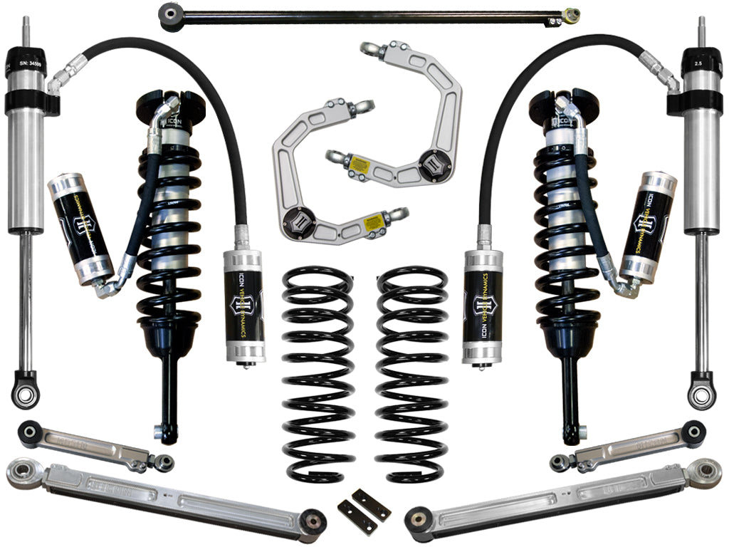 03-09 4Runner FJ Cruiser 0-3 Inch Suspension System W Billet UCA Icon Vehicle Dynamics