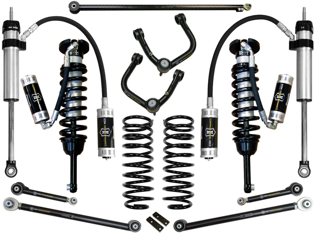 03-09 4Runner FJ Cruiser 0-3.5 Inch Stage 6 Suspension System W Tubular UCA Icon Vehicle Dynamics