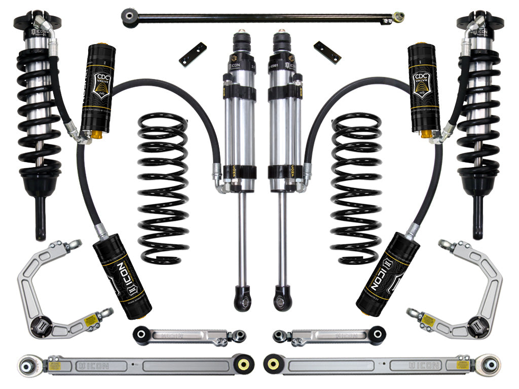 2010-2024 Toyota 4Runner 2010-2014 Toyota FJ Cruiser 0-3.5 Inch Lift Suspension System Icon Vehicle Dynamics