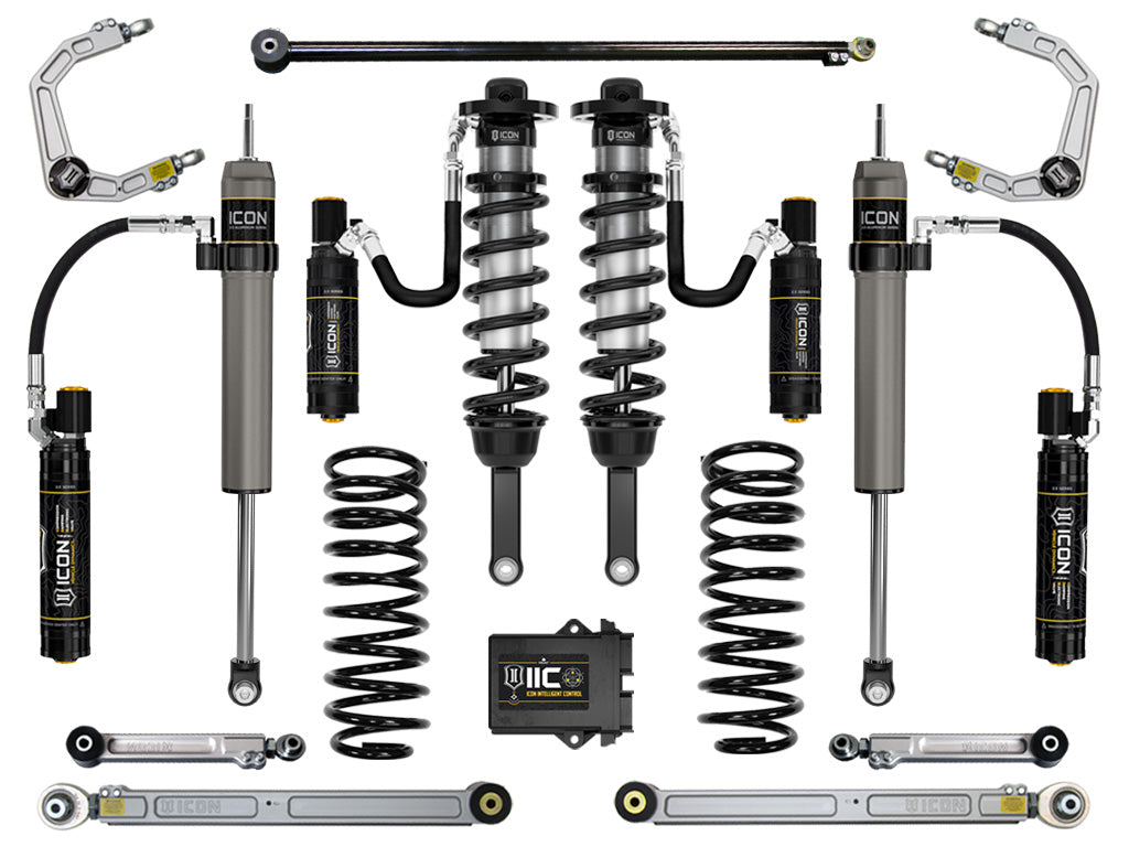2010-2024 Toyota 4Runner 0-3.5 Inch Lift Stage 9 Suspension System Billet UCA Icon Vehicle Dynamics