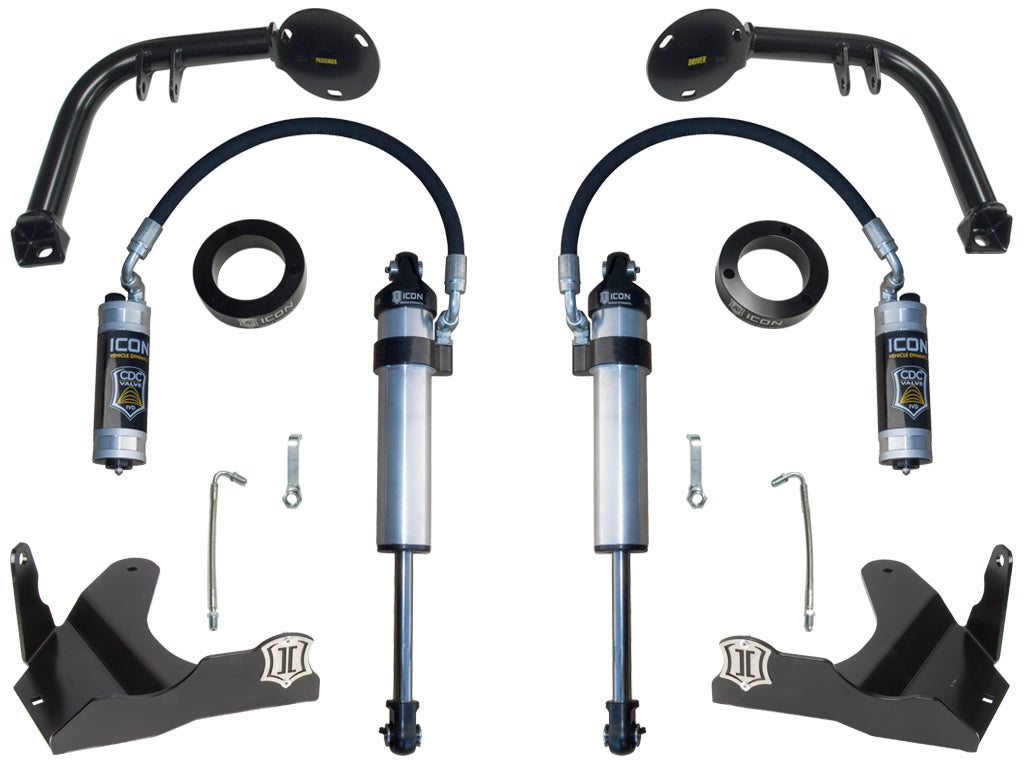 2010-2024 Toyota 4Runner/2010-2014 Toyota FJ Cruiser Stage 2 S2 Secondary Shock Upgrade System Icon Vehicle Dynamics