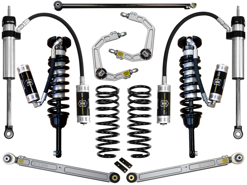 10-Up GX460 0-3.5 Inch Stage 5 Suspension System W Billet UCA Icon Vehicle Dynamics