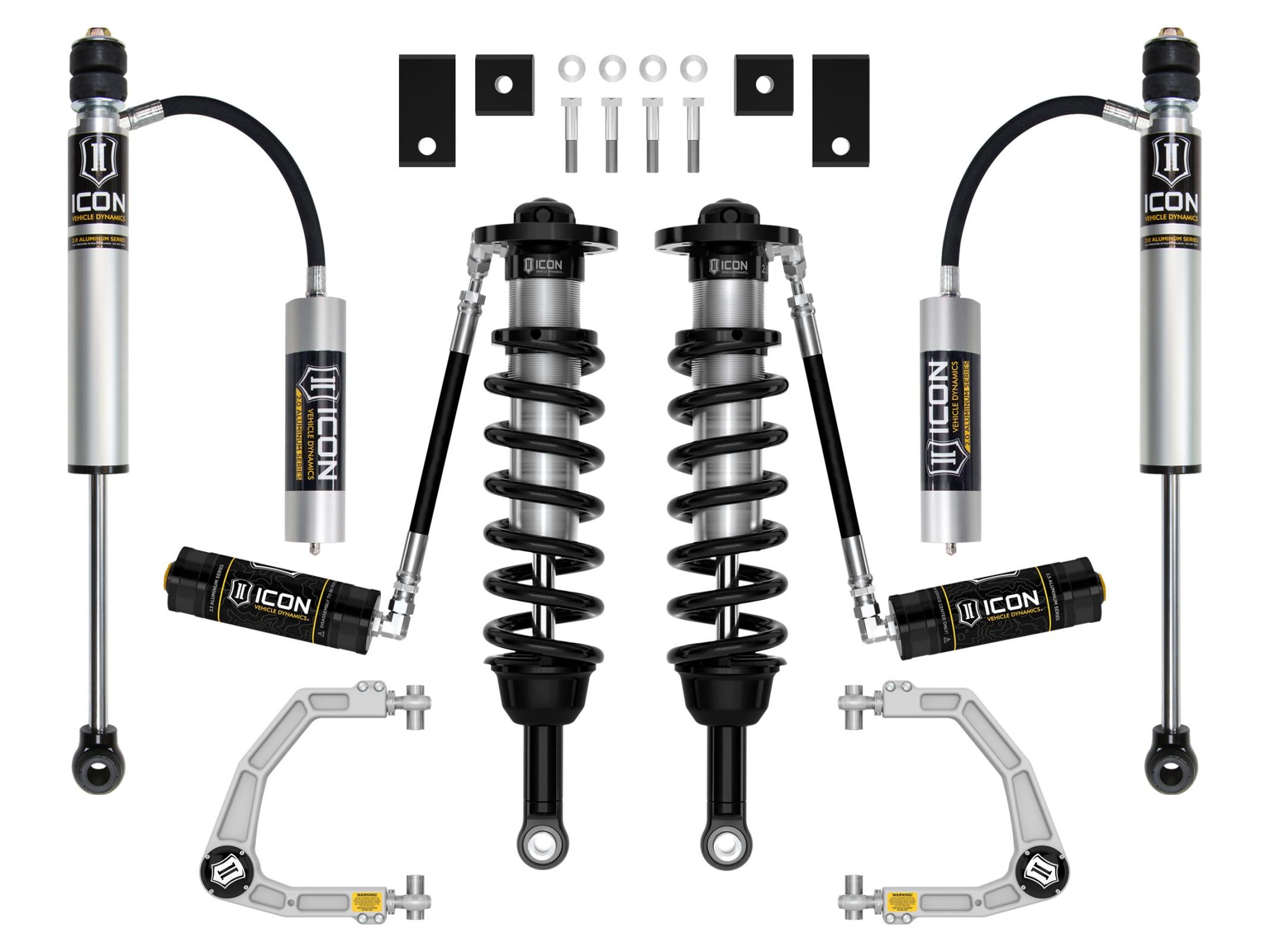 2022-2025 Toyota Tundra 1.25-3.5 Inch Lift Stage 6 2.5 Suspension System Billet Icon Vehicle Dynamics