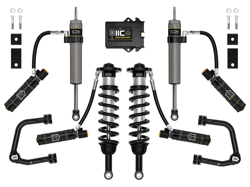 2022-2025 Toyota Tundra 2-3.5 Inch Lift Stage 12 2.5 Suspension System Tubular Icon Vehicle Dynamics
