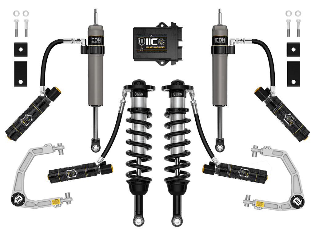 2022-2025 Toyota Tundra 1.25-3.5 Inch Lift Stage 12 2.5 Suspension System Billet Icon Vehicle Dynamics