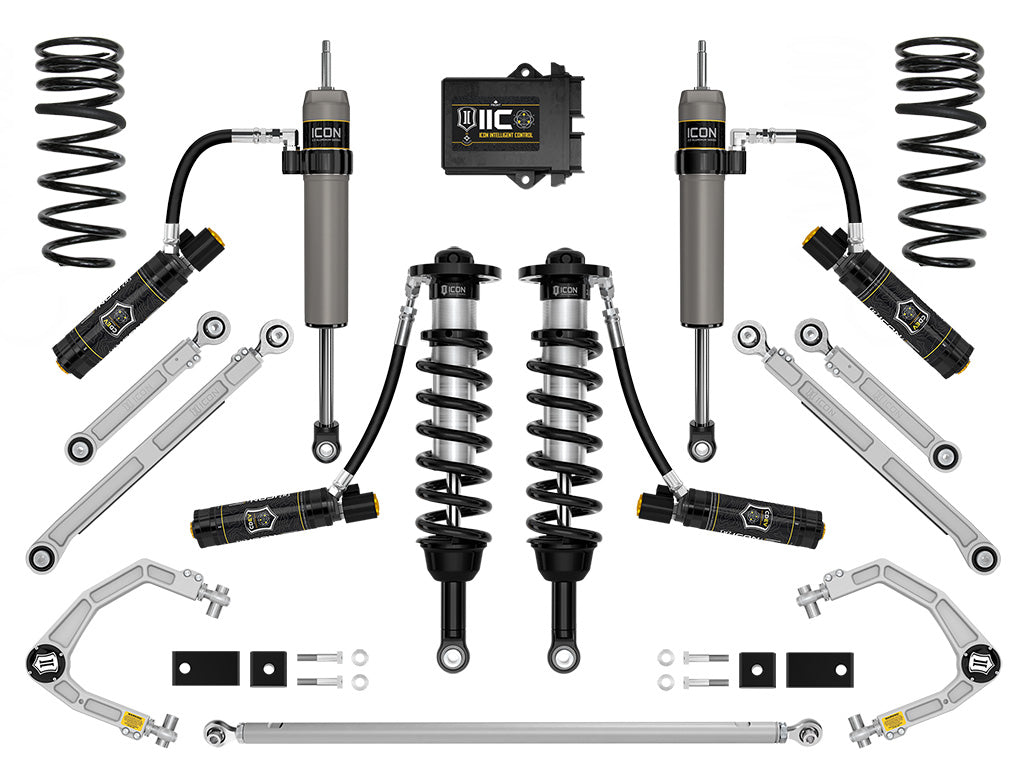 2022-2025 Toyota Tundra 1.25-3.5 Inch Lift Stage 14 2.5 Suspension System Billet Icon Vehicle Dynamics