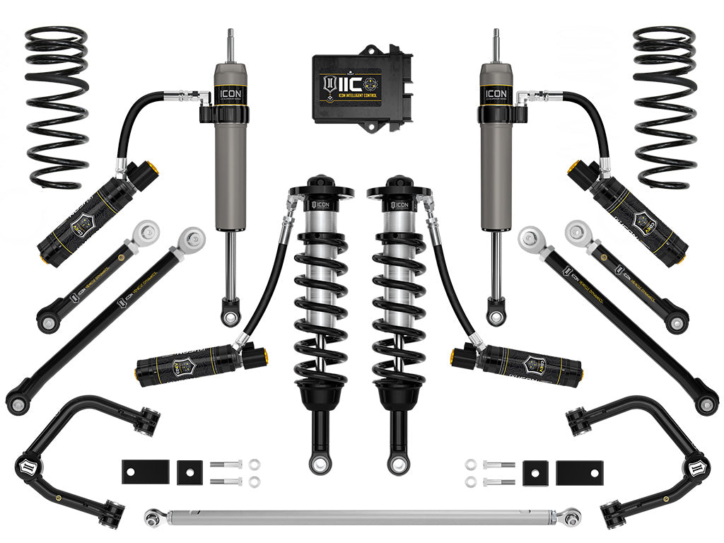 2022-2025 Toyota Tundra 2-3.5 Inch Lift (Trd) 2.5 Suspension System Tubular Icon Vehicle Dynamics