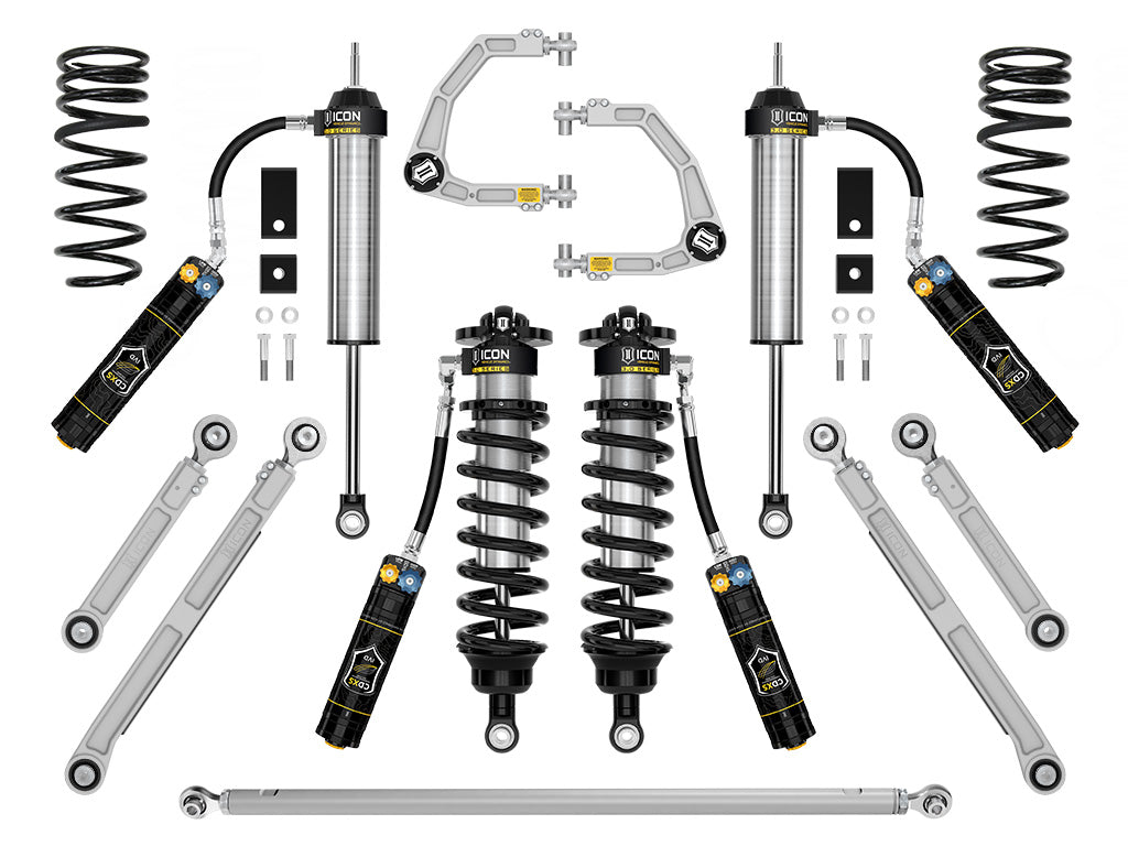 2022-2025 Toyota Tundra 1.25-3.25 Inch Lift (Trd) 3.0 Suspension System Billet CDCV Icon Vehicle Dynamics