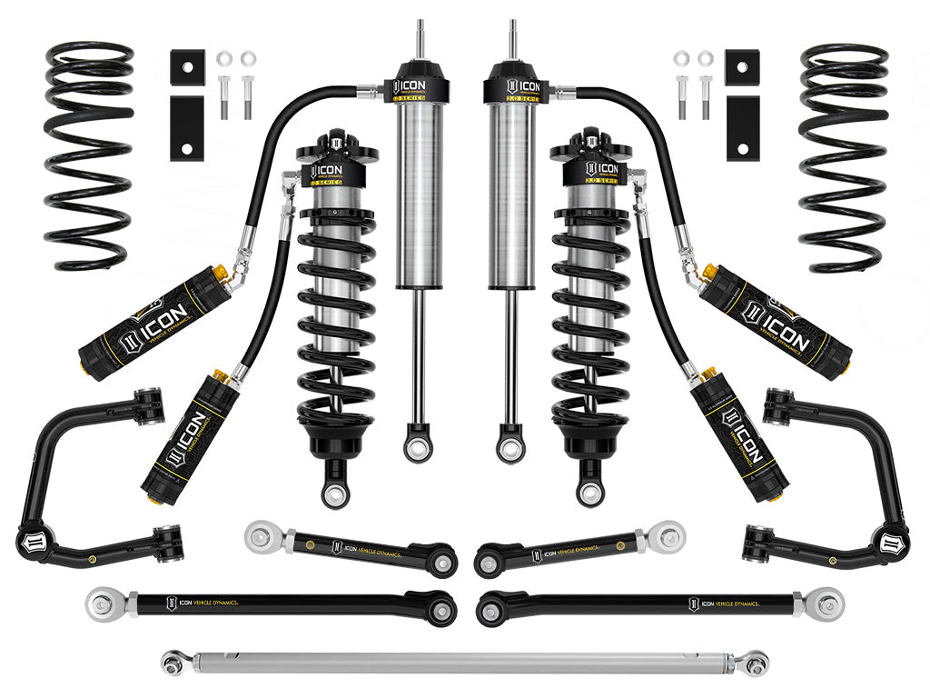 2022-2025 Toyota Tundra 2-3.25 Inch Lift Stage 3 3.0 Suspension System Tubular CDCV Icon Vehicle Dynamics