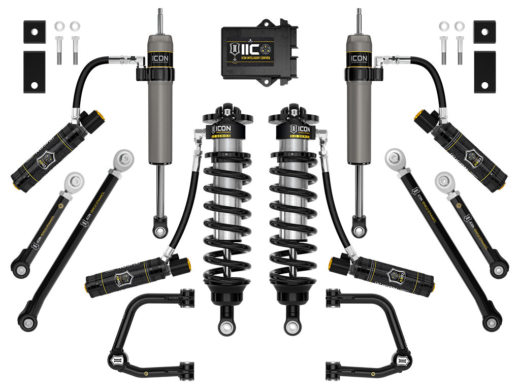 2022-2025 Toyota Tundra 2-3.25 Inch Lift Stage 4 3.0 Suspension System Tubular Icon Vehicle Dynamics