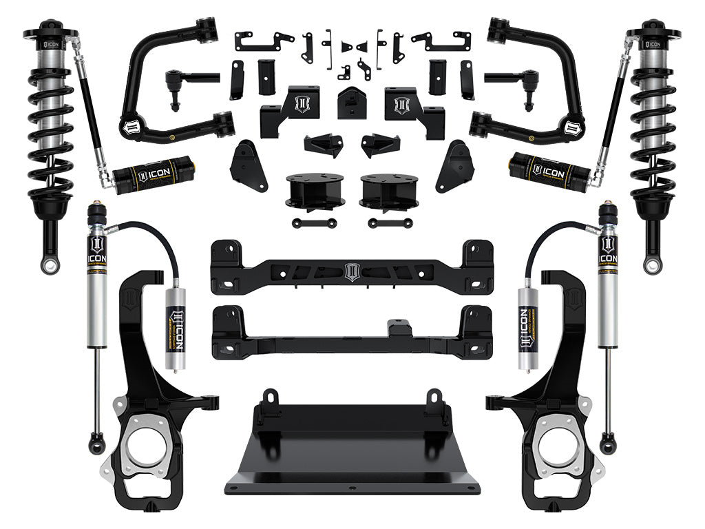 2022-2024 Toyota Tundra 6 Inch Lift Stage 3 Suspension System Tubular Icon Vehicle Dynamics