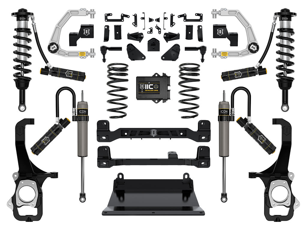 2022-2024 Toyota Tundra 6 Inch Lift Stage 8 Suspension System Billet Icon Vehicle Dynamics