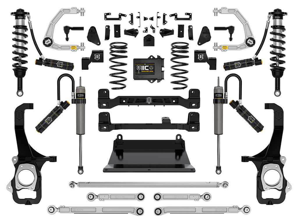 2022-2024 Toyota Tundra 6 Inch Lift Stage 9 Suspension System Billet Icon Vehicle Dynamics