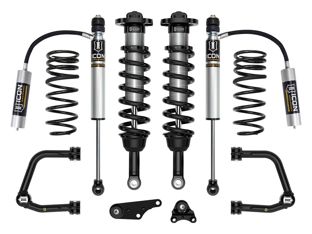 2024-2025 Toyota Tacoma 1.25-3 Inch Lift Suspension System Tubular Icon Vehicle Dynamics