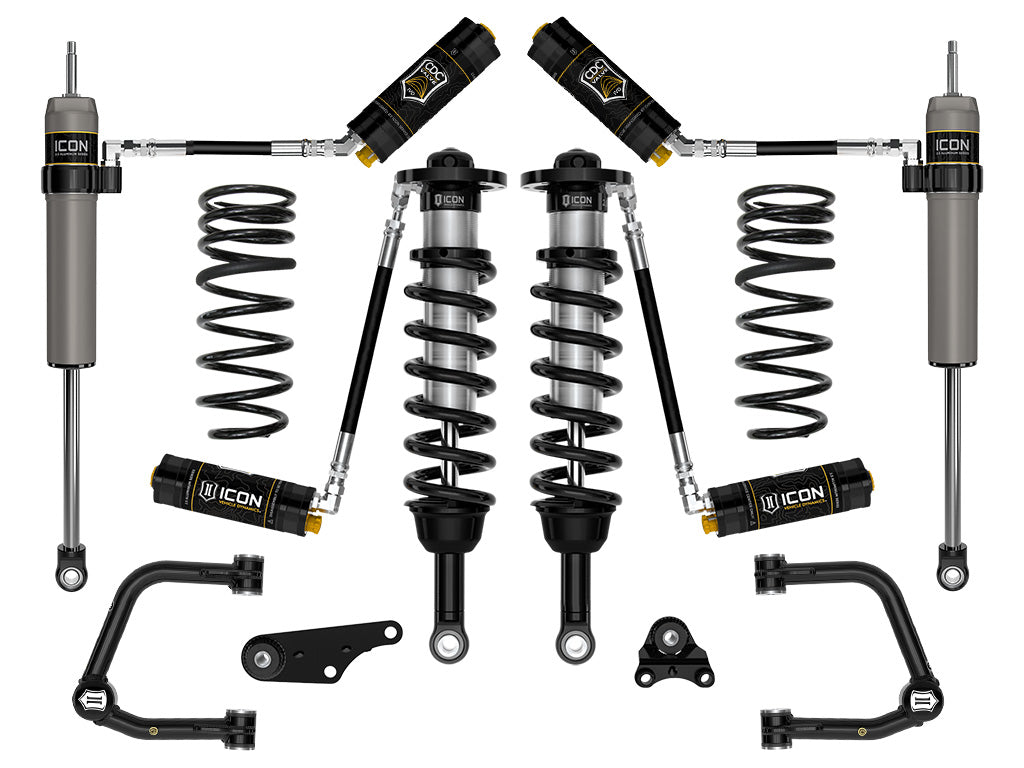 2024-2025 Toyota Tacoma 1.25-3 Inch Lift Suspension System Tubular Icon Vehicle Dynamics
