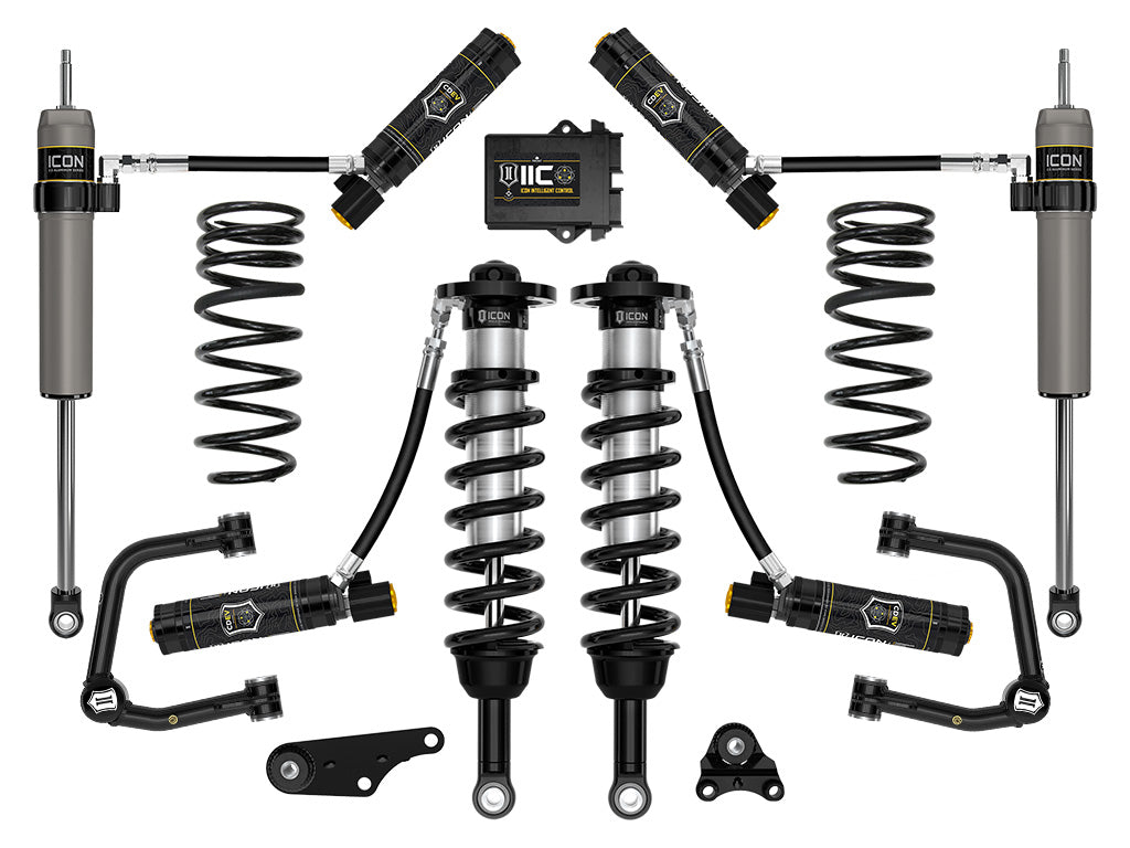2024-2025 Toyota Tacoma 1.25-3 Inch Lift Suspension System Tubular Icon Vehicle Dynamics