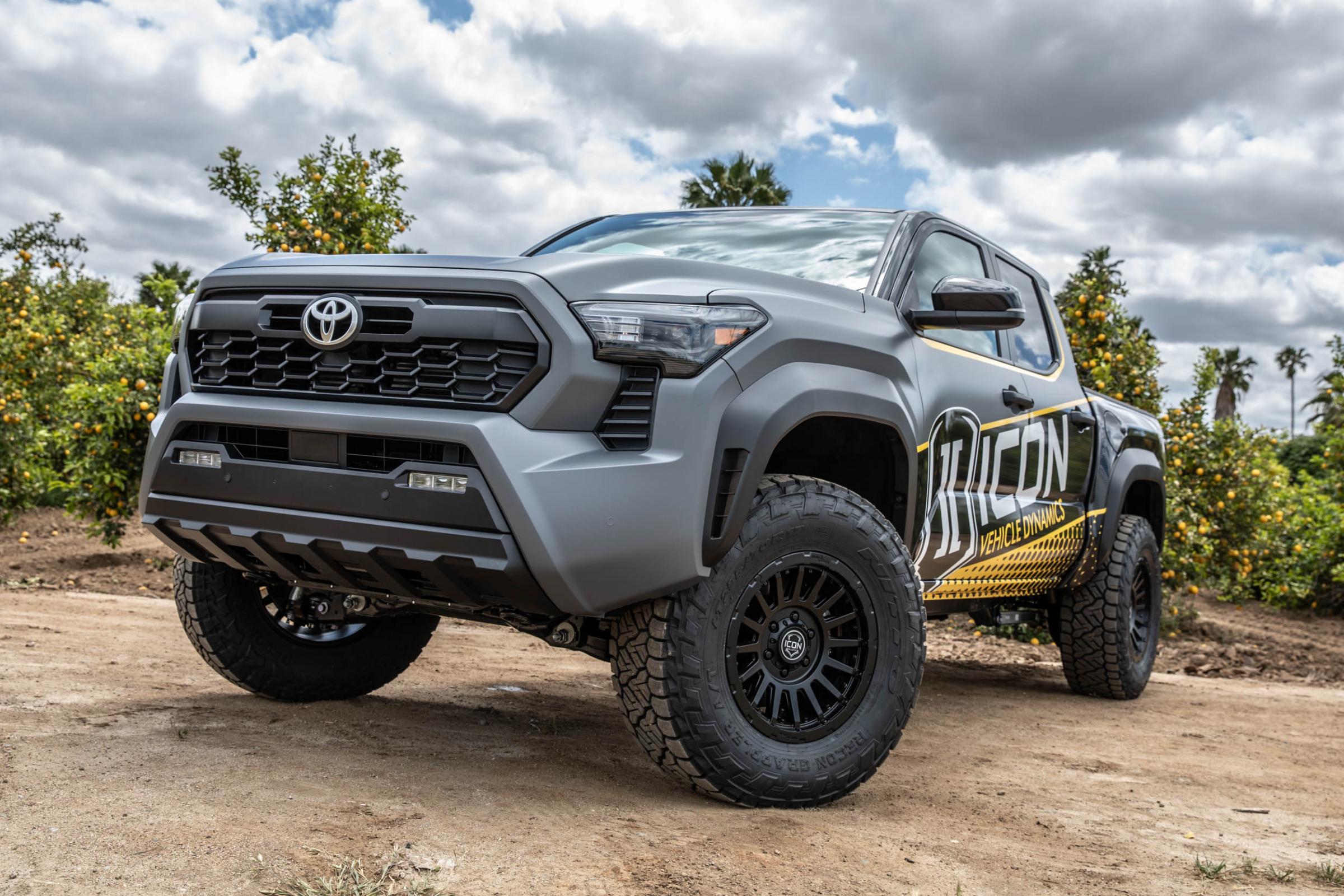 2024-2025 Toyota Tacoma 1.25-3 Inch Lift Stage 6 Suspension System Tubular Icon Vehicle Dynamics
