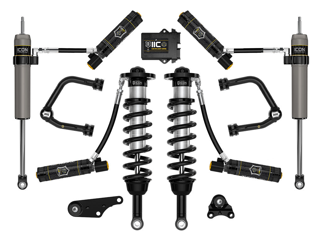 2024-2025 Toyota Tacoma 1.25-3 Inch Lift Suspension System Tubular Icon Vehicle Dynamics