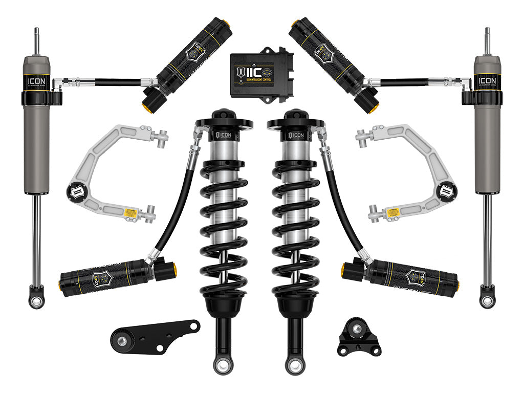 2024-2025 Toyota Tacoma 1.25-3 Inch Lift Stage 6 Suspension System Billet Icon Vehicle Dynamics