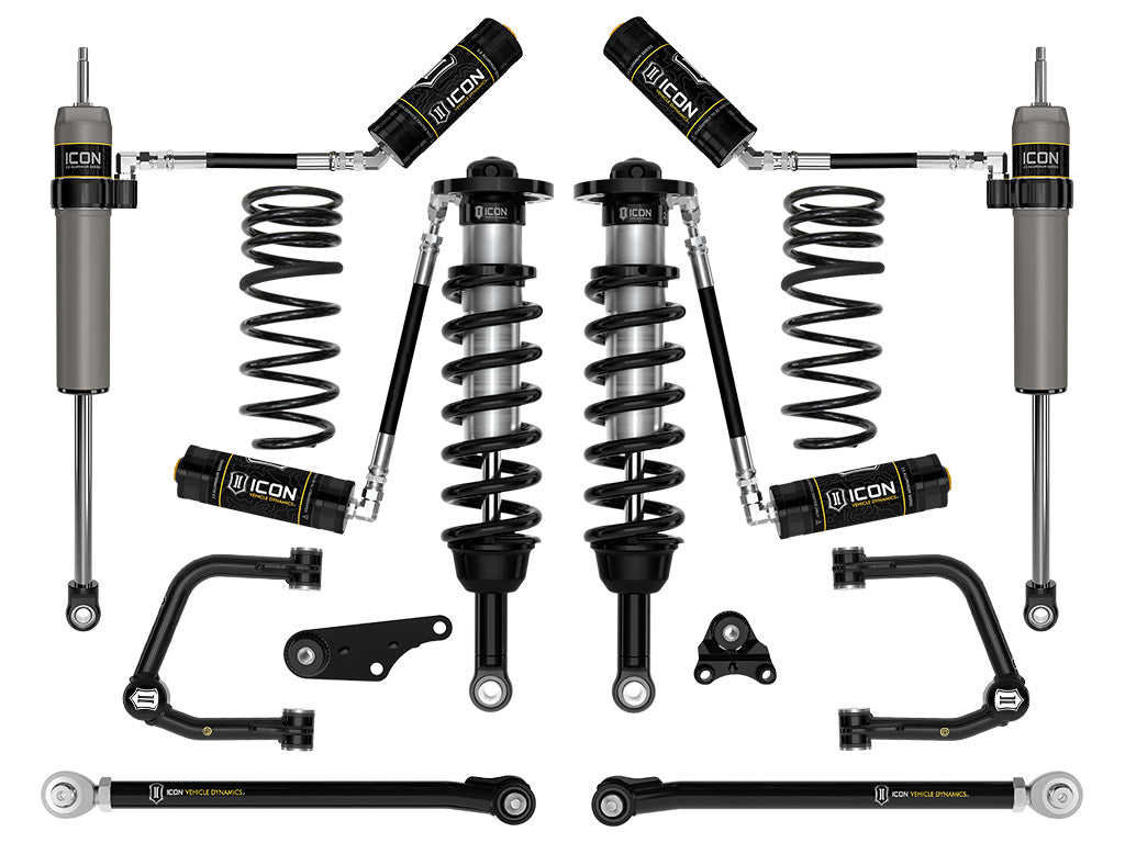 2024-2025 Toyota Tacoma 1.25-3 Inch Lift Suspension System Tubular Icon Vehicle Dynamics