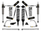 2024-2025 Toyota Tacoma 1.25-3 Inch Lift Stage 8 Suspension System Billet Overland Rear Springs Icon Vehicle Dynamics