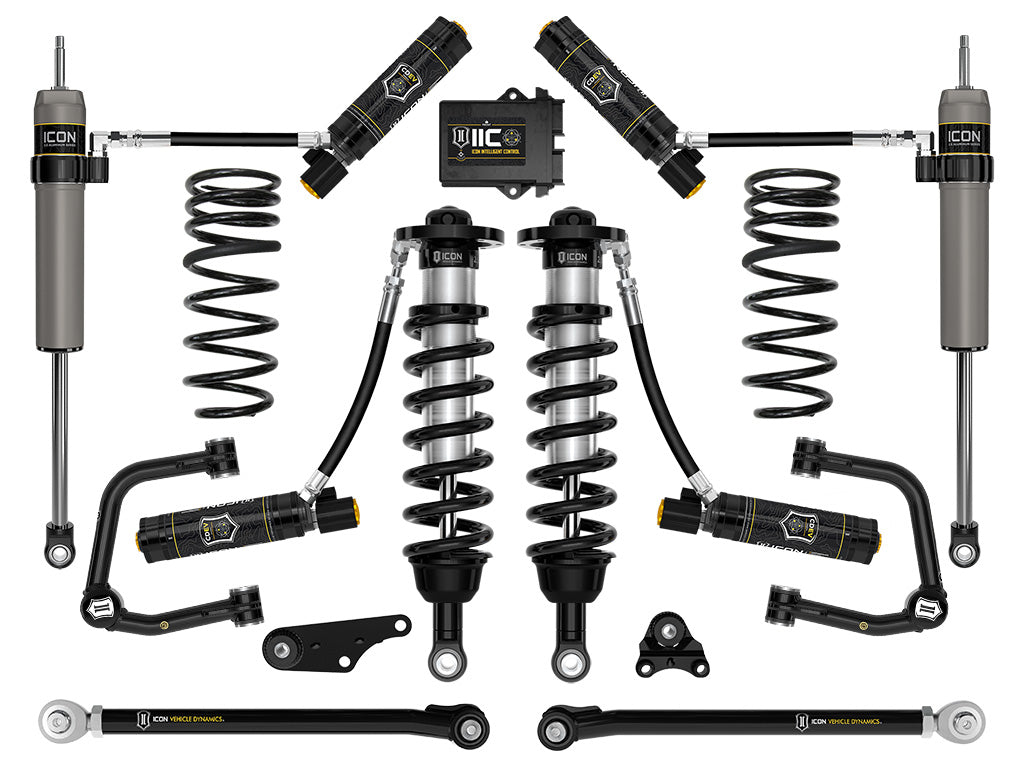 2024-2025 Toyota Tacoma 1.25-3 Inch Lift Suspension System Tubular Icon Vehicle Dynamics