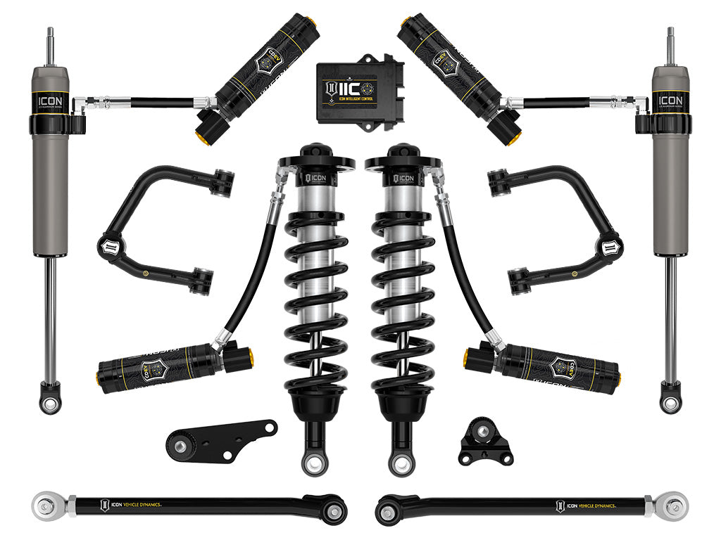 2024-2025 Toyota Tacoma 1.25-3 Inch Lift Suspension System Tubular Icon Vehicle Dynamics