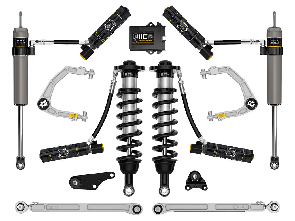 2024-2025 Toyota Tacoma 1.25-3 Inch Lift Stage 10 Suspension System Billet Icon Vehicle Dynamics