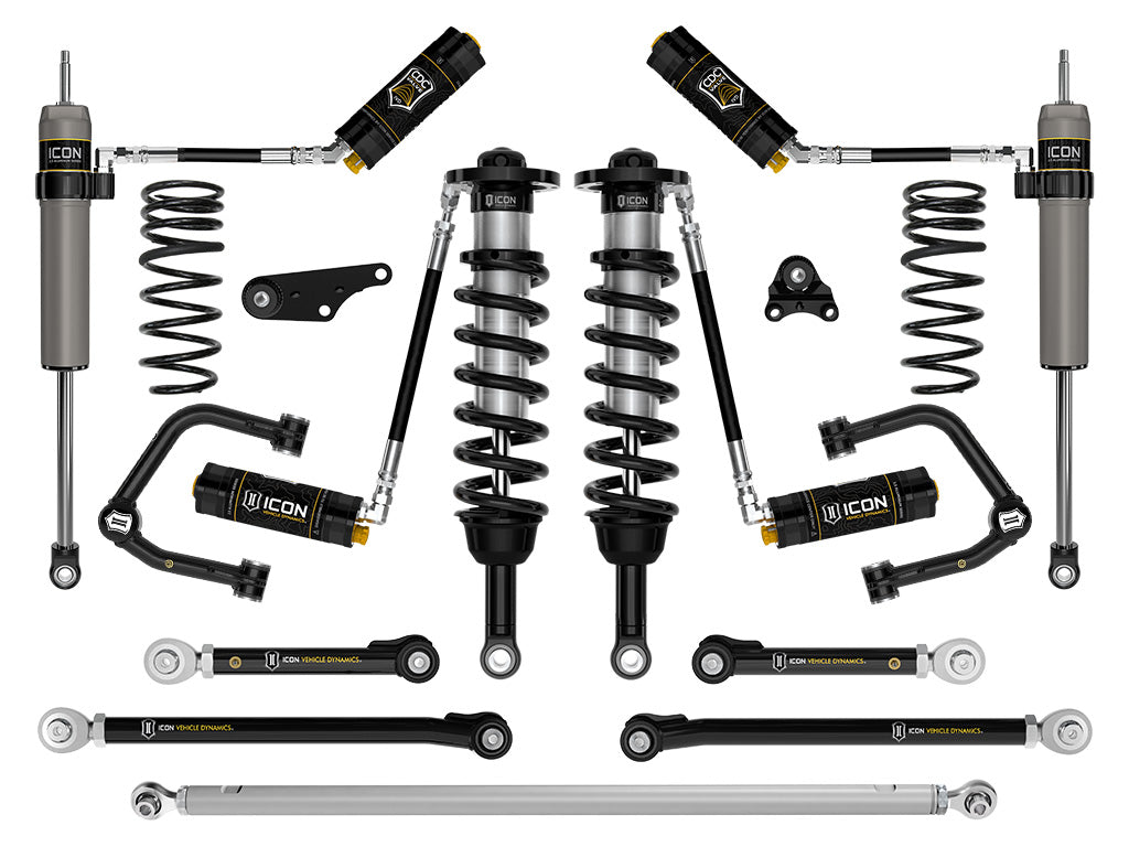 2024-2025 Toyota Tacoma 1.25-3 Inch Lift Suspension System Tubular Icon Vehicle Dynamics