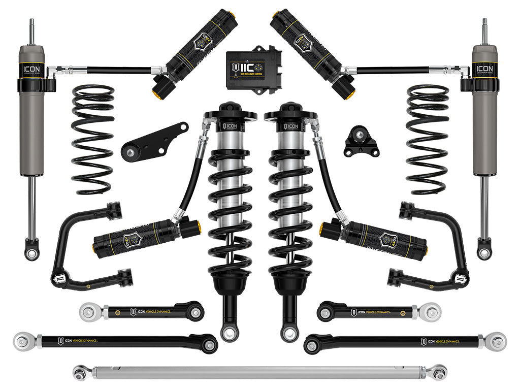 2024-2025 Toyota Tacoma 1.25-3 Inch Lift Suspension System Tubular Icon Vehicle Dynamics