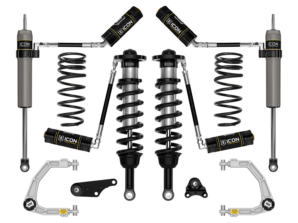 2025 Toyota 4Runner 4WD 1.25-3 Inch Lift Stage 5 Suspension System Billet Icon Vehicle Dynamics