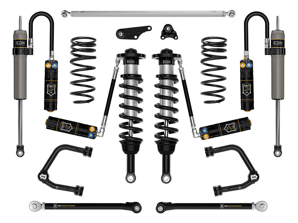 2025 Toyota 4Runner 4WD 1.25-3 Inch Lift Suspension System Icon Vehicle Dynamics