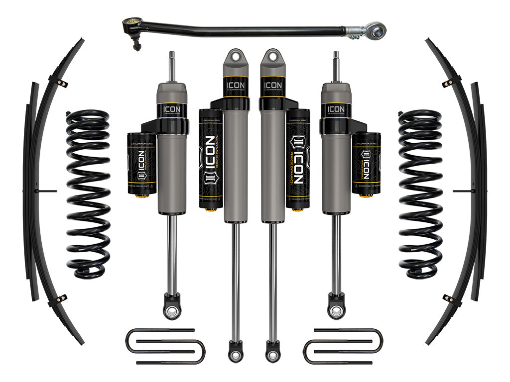 2020-2022 Ford F-250/F-350 Super Duty 4WD Diesel 2.5 Inch Lift Stage 3 Suspension System W/ Expansion Packs Icon Vehicle Dynamics