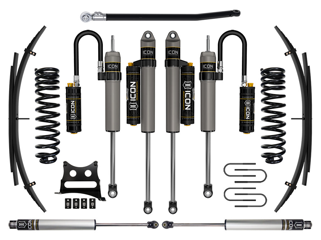 2008-2010 Ford F-250/F-350 Super Duty 4WD Diesel 2.5 Inch Lift Suspension System W/ Expansion Packs Icon Vehicle Dynamics