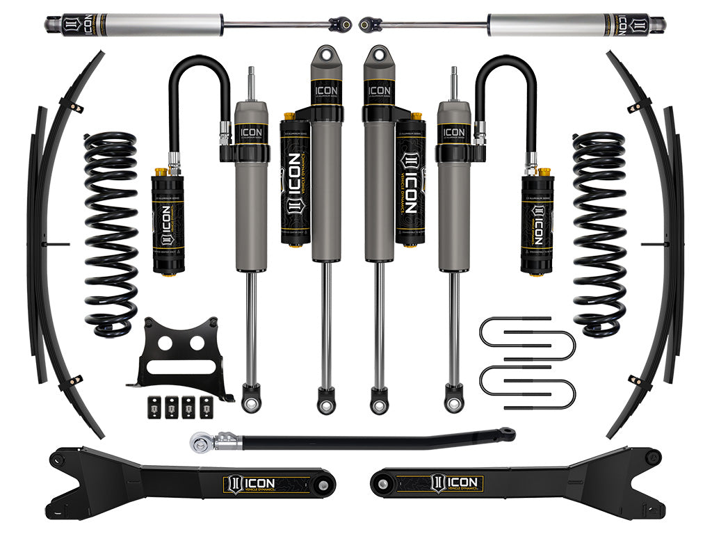 2008-2010 Ford F-250/F-350 Super Duty 4WD Diesel 2.5 Inch Lift Stage 6 Suspension System W/ Expansion Packs Icon Vehicle Dynamics