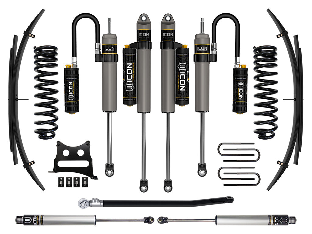 2011-2016 Ford F-250/F-350 Super Duty 4WD Diesel 2.5 Inch Lift Stage 5 Suspension System W/ Expansion Packs Icon Vehicle Dynamics