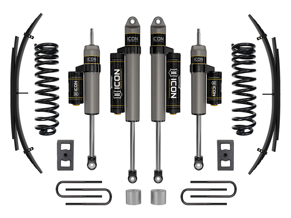 2023 Ford F-250/F-350 Super Duty 4WD Gas 2.5 Inch Lift Suspension System Icon Vehicle Dynamics